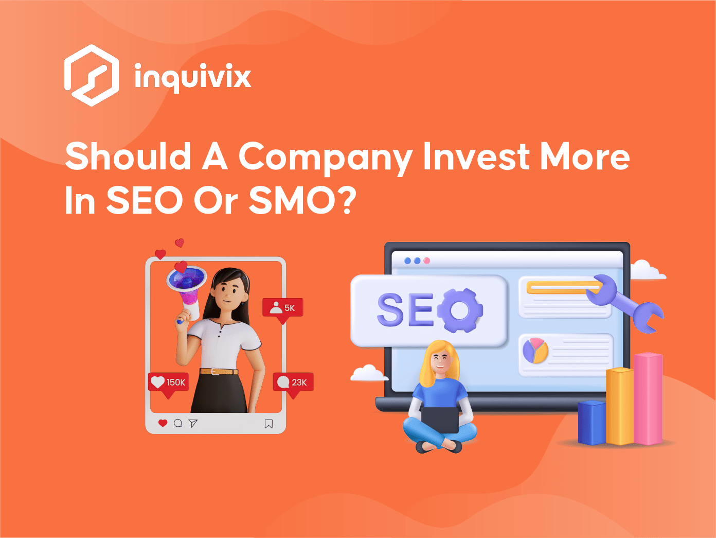 Should A Company Invest More In SEO Or SMO | INQUIVIX